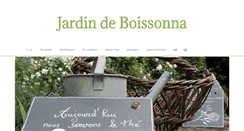 Desktop Screenshot of jardindeboissonna.com