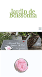 Mobile Screenshot of jardindeboissonna.com